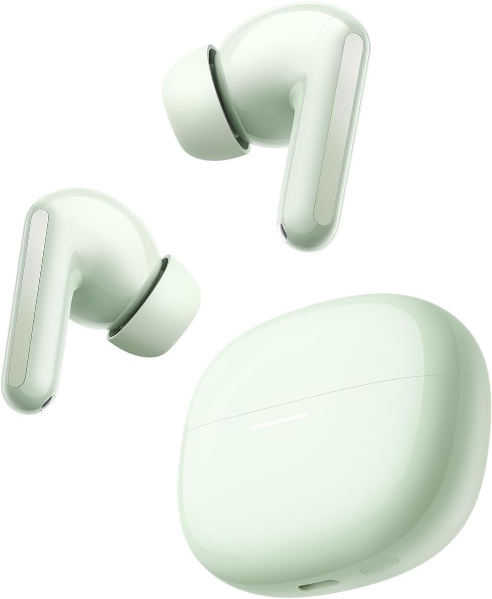 Redmi Buds 8 True Wireless Earbuds, Up to 50dB ANC, Hi-Res Audio, 44H Battery, IP54 Water…
