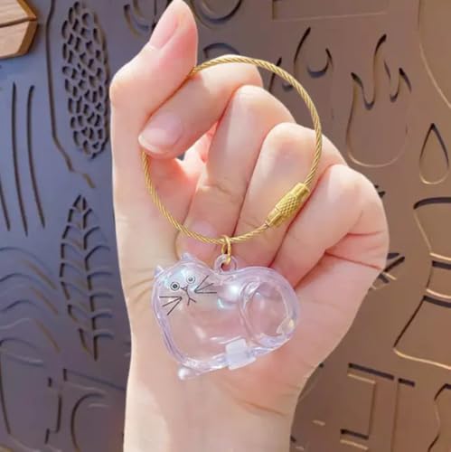 RIGIE Cat Fur Keychain Pack of 1 - Image 2