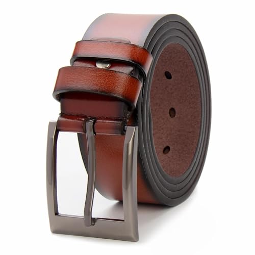 Ceinture d'affaires vintage en cuir PU homme pour costume et tenue de bureau