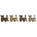 Yellow Mountain Imports Metal Die-Cast Mexican Train Domino Train Markers - Set of 8
