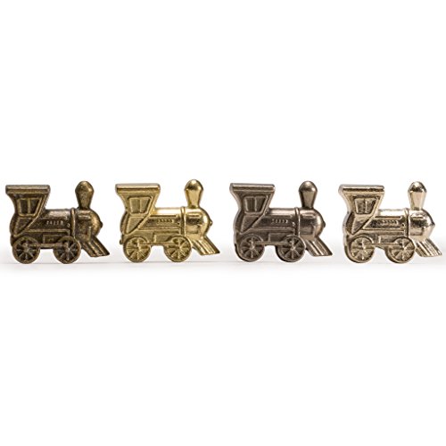 Marcadores metálicos para tren mexicano, set de 8 miniatura 3