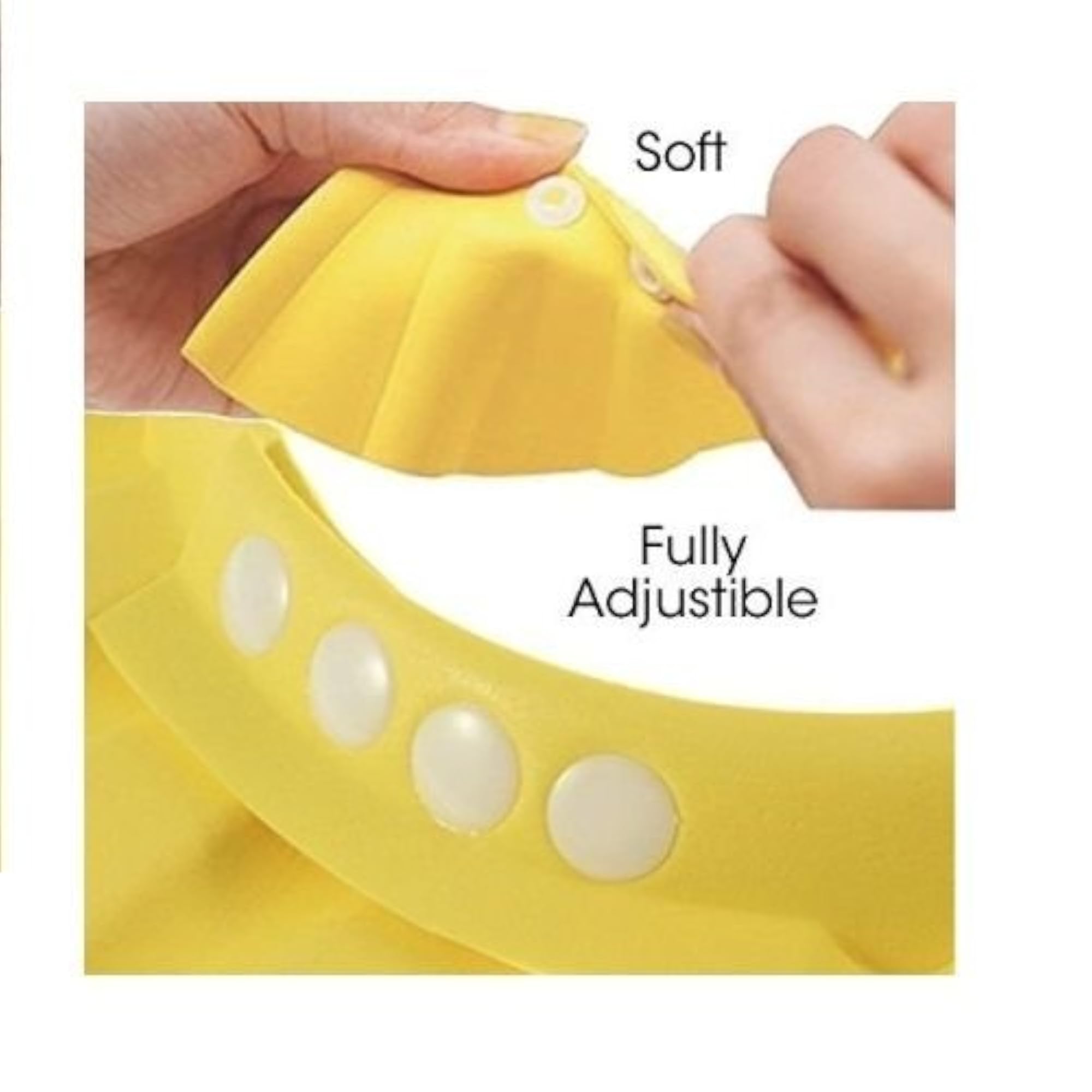 Bathing Baby Shower Hair Wash Cap, Adjustable Protection