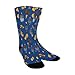 susiyo Hanukkah Candle Art Blue Hiking Socks Boy Girls - Cushioned Crew Socks for Kids Soft, Breathable & Seamless Toe for All-Day Comfort