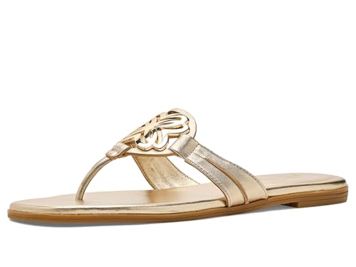 Lilly Pulitzer ���f�B�[�X The Lilly �T���_��, �S�[���h���^���b�N, 24.5 cm