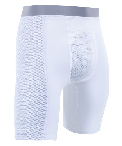 Short de baseball homme Russell Large vêtement sport ample blanc