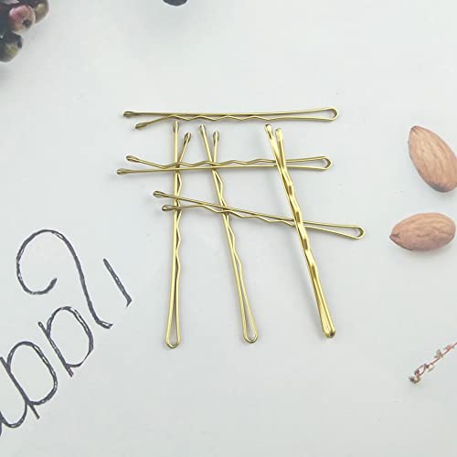 Yingfeng 220Pcs 2.76 Inch Large Bobby Pins Blonde For Women, Jumbo Hair Bobby Pins, Long Gold Bobby Pins With Box, Reusable Non Slip Hair Pins, Big Bobby Pins Great For Thick Hair #TOP6