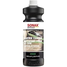 منظف الجلود SONAX Profiline | منظف عميق احترافي للنعومة | يزيل الأوساخ العنيدة والشحوم وبقع الجينز الأزرق | سريع المفعول وآمن لمعظم الأسطح | 270300 | 1 لتر