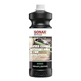 SONAX Profiline Leather Cleaner | Professional-Grade Deep Cleaner for Smooth | Removes Stubborn Dirt, Grease & Blue-Jean Stains | Fast-Acting & Safe for Most Surfaces | 270300 | 1L