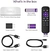 Roku 3920RW-SW Premiere - Reproductor multimedia de streaming 4K/HDR, con cable HDMI de alta velocidad premium y control remoto simple, Wi-Fi, con cable de extensión USB MTC y cable HDMI 6