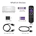 Roku 3920RW-SW Premiere, 4K/HDR Streaming Media Player, Wi-Fi Enabled, with Premium High Speed HDMI Cable and Simple Remote