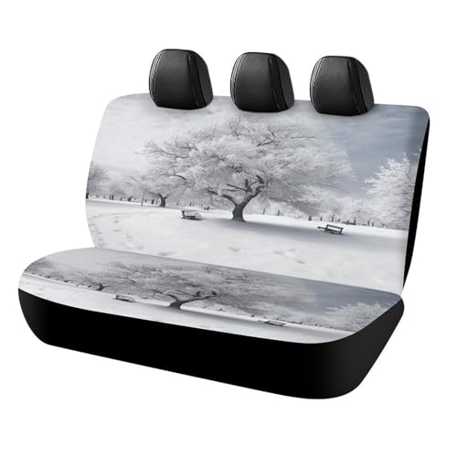 Funda de asiento trasero para coche en poliéster elástico de alta calidad y gran suavidad