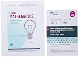 Finite Mathematics for Business, Economics, Life Sciences and Social Sciences Loose Leaf Edition Plus MyLab Math with Pearson eText - 18-Week Access Card Package