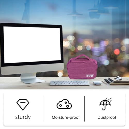 Organizador de cables fácil de transportar ideal para viajes de negocios 5