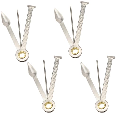 BLPRKOT 4 Pièces Pipe Cleaners Ensemble de Bourre-Pipe Outil de Pipe Multifonction en Acier Inoxydable pour Nettoyer, Tasser et Gratter Accessoires Pratiques...