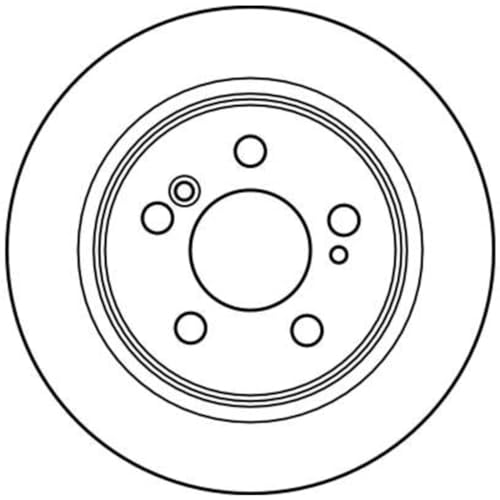 Jeu de disques de frein TRW DF2563 pour essieu avant de voiture
