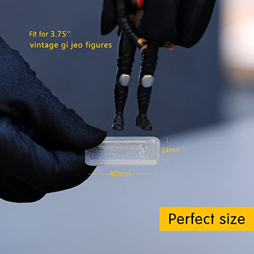 Figureslab 102Pcs Figure Repair Part Set For 3.75” Gi Jeo, Action Figure Replacement Kit Accessories+Clear Action Figure Stand With T-Hooks+O-Rings+Screws+Spanners #TOP3