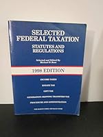 1998 Selected Federal Taxation Statues and Regulations 0314212248 Book Cover