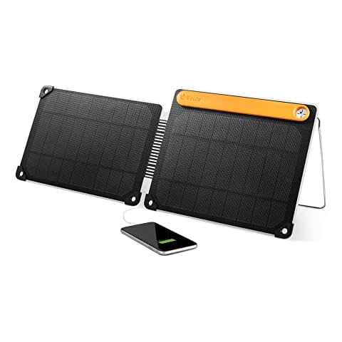 BioLite, SolarPanel 10+, Foldable 10 Watt Solar Panel with 3,200 mAh Battery Cover