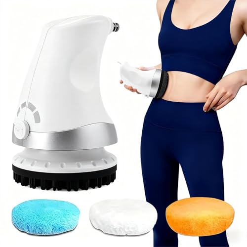 Vibra Pro Cellulite 3D - Technologie Vibrations 3D + Aspiration Active Sans Fil, Design Ergonomique Pour Lissage Corporel & Silhouette Affinée