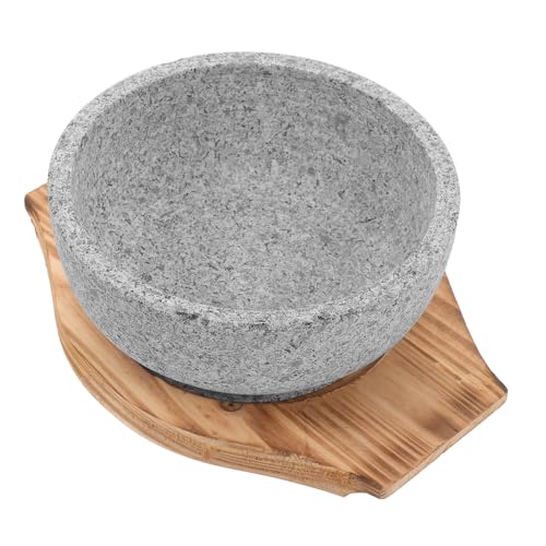 Bol coréen bibimbap en pierre naturelle de qualité supérieure - 2