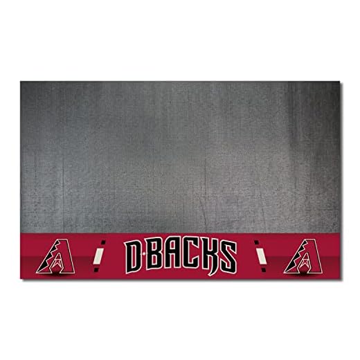 FANMATS MLB Arizona Diamondbacks Vinyl Grill Mat