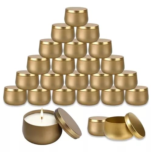 La mejor selección de Juegos de velas para comprar online. 43 YUHOHO 24 piezas Latas De Aluminio Para Velas 4oz Con Tapa + 48 Post-it,Paquete de 24 Latas de Velas,Recipientes Metal para Velas,Juegos Latas Almacenamiento Caramelos Vacíos a...
