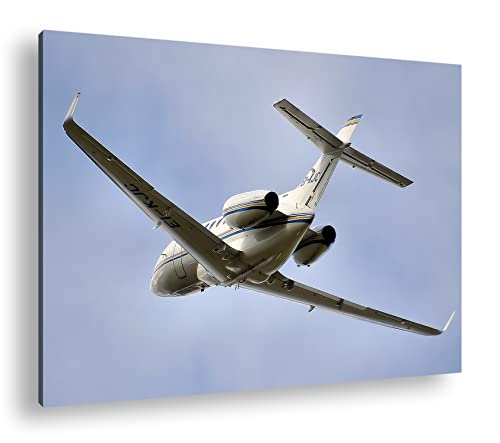 Format jet géant Hawker deyoli 90 x 60 cm cadre bois véritable impression haute qualité