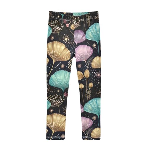 Girls' Leggings Seashell Kids Yoga Tights Pants 1 Pack 20857742