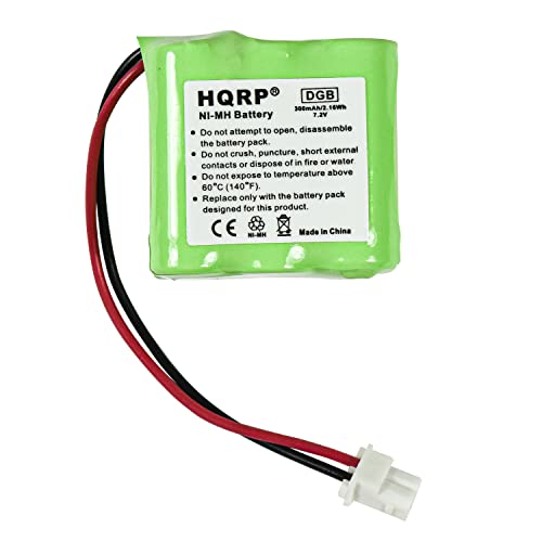 HQRP Battery Compatible with Dogtra 37AAAM6YMX, 40AAAM6YMX, BP-15, BP15RT, DC-7, EDT102 Replacement