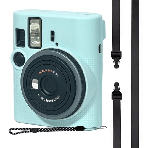 BAOKZZOM Silicone Case Cover for Fujifilm Instax Mini 41 Camera (Sky Blue)