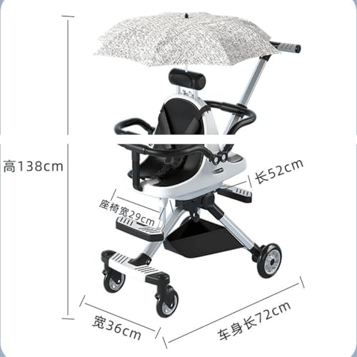 Poussette double jumeaux légère pour faciliter les sorties de bébé - 3
