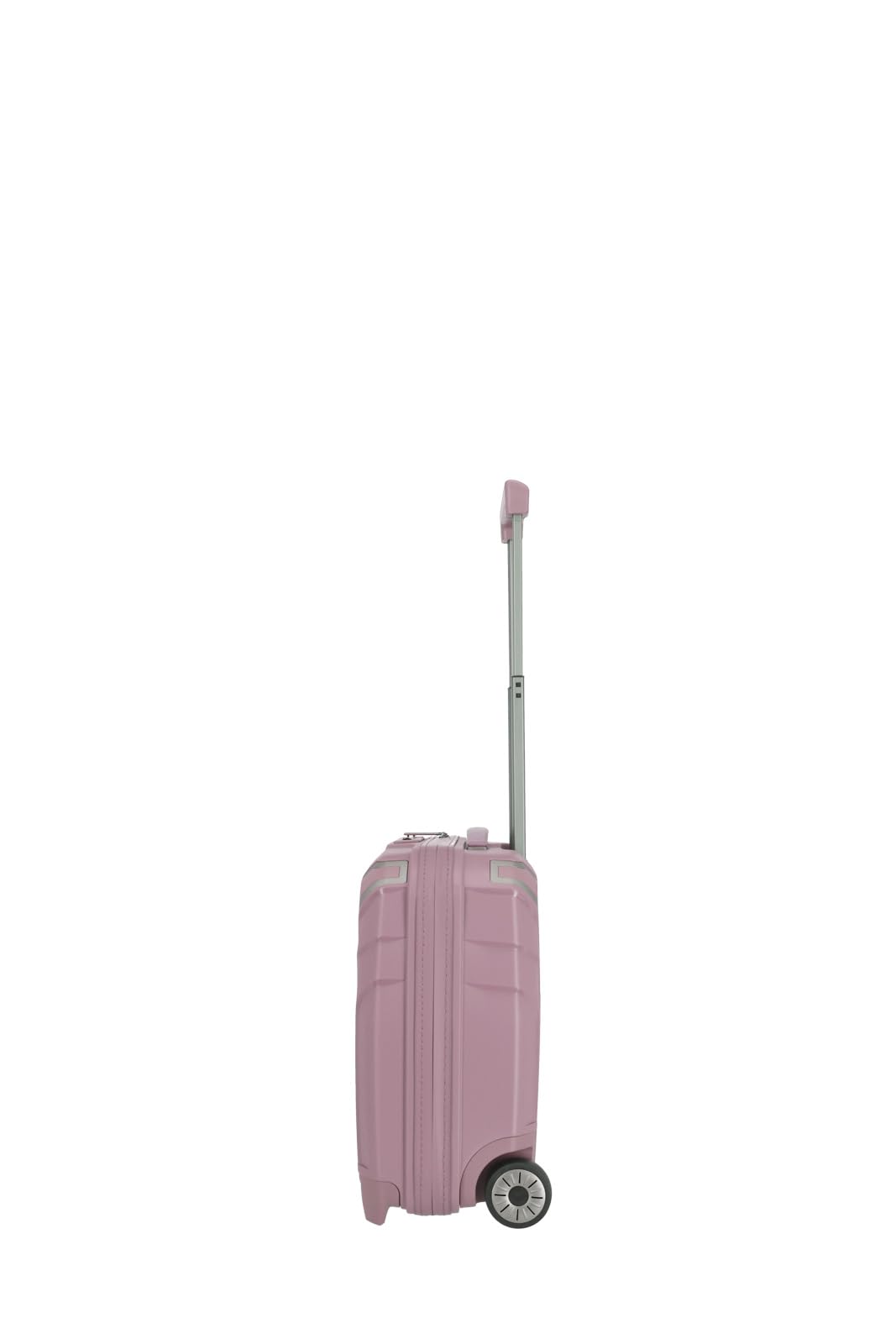 travelite 2 ruote bagaglio a mano trolley per laptop guscio rigido con fodera riciclata, ELVAA: elegante trolley business con angoli protettivi, 42 cm, 30 l