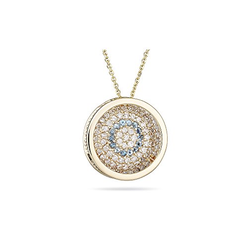 Studs Galore 1.09-1.12 Cts Diamond & 0.33 Cts Aquamarine Round