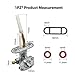 1PZ AC1-P01 Fuel Valve Shut Off Petcock Switch Replacement for Arctic Cat 250 300 400 500 0423-146 0470-344 0470-363 0470-365 0470-401 0470-445 0470-408 98-06