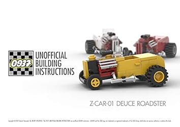Amazon.co.jp: 0937 UNOFFICIAL BUILDING INSTRUCTIONS, Z-CAR