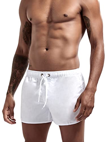 Men's Swim Trunks Quick Dry Bathing Swim Shorts with Pockets2