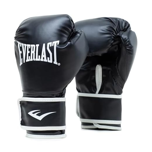 Everlast Unisex Core 2 Training Handschuhe Schwarz L-XL