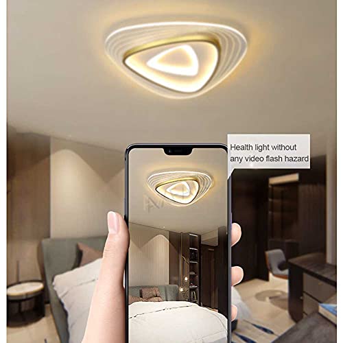 Plafonnier LED acrylique blanc : la solution d'éclairage géométrique anti-zones d'ombre - 3