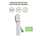 Belkin Surge Protector Power Strip - 6 AC Multiple Outlets - Flat Rotating Plug, 8ft Long Heavy-Duty Extension Cord for Home, Office, Travel, Computer Desktop & Charging Brick - White (720 Joules)