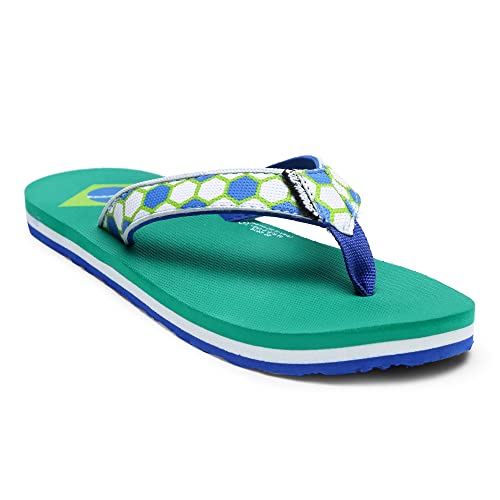 Image of FOOTBALL | Uber Cool | Fun | Colourful | Hip | Flip Flops for Kids