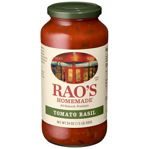Rao's Homemade Tomato Basil Sauce Made with Italian Tomatoes, 24