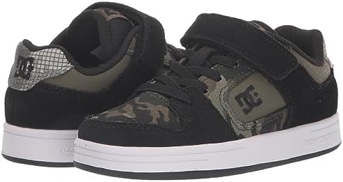 DC Boy's Manteca 4 V Casual Skate Shoe, Olive Camouflage, 11 Little Kid | Image 6