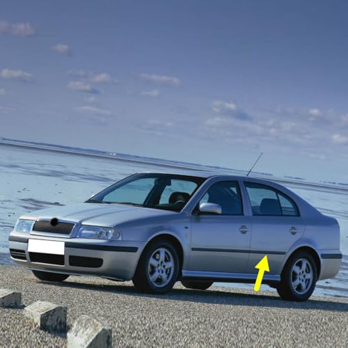 Skoda Octavia A4 2001-2009 sol arka kapı çıtası bandı 1U4853753C