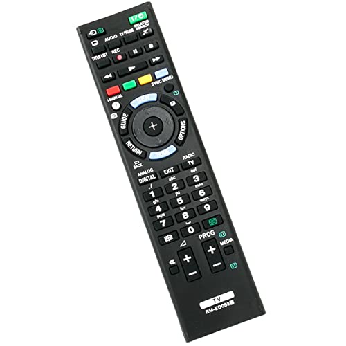 VINABTY RM-ED053 Replacement Remote Control fit for Sony Bravia TV KDL-32W605A KDL-24W605A KDL-32W503A KDL-50W655A KDL-42W655A KDL-32W655A KDL-42W650A KDL-32W650A KDL-42W651A KDL-32W651A KDL-42W653A - Image 3