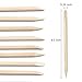 Nail Art Orange Wood Sticks,AMOSTBY 50PCS Multi Functional Cuticle Pusher Remover Manicure Pedicure Tool,4.5 inch
