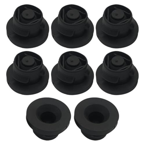 MOLZINY 8pcs Silent-bloc de circuit d'admission d'air support filtre à air OEM 1422A3 Filtre à Air de Voiture en Caoutchouc compatible avec Peugeot Berlingo C2 C3 C4 C5 JUMPY XSARA PICASSO 1.6 HDI