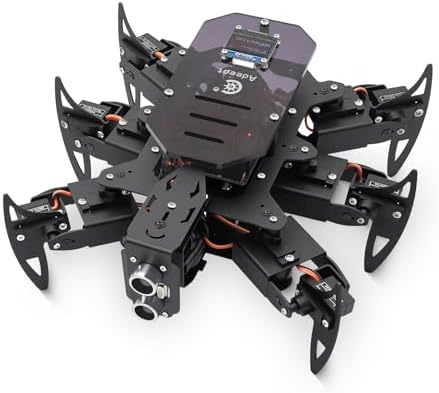 Adeept Ultimate Hexapod Spider Robot Kit, Met...
