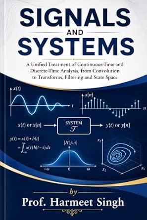 SIGNALS AND SYSTEMS: A Unified Treatment of Continuous-Time and Discrete-Time Analysis, from Convolution to Transforms, Filtering and State Space book cover