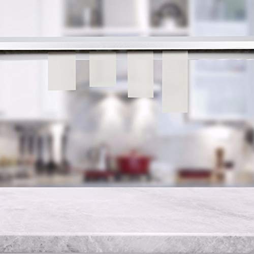 Ticketregal aus Aluminiumlegierung, 50cm Wand montierter Bill Clip Tickethalter Quittung Hängende Scheckregalschiene für Büros und Hotelschalter