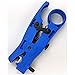 CCTV Camera Pros TL-22 Professional CCTV Cable Wire Stripper | Strips RG-59 / RG-6 Coaxial | Flat RJ45 Cat-5e / Cat-6 Ethernet Cable | Adjustable Universal Stripping Tool for Security Camera Systems